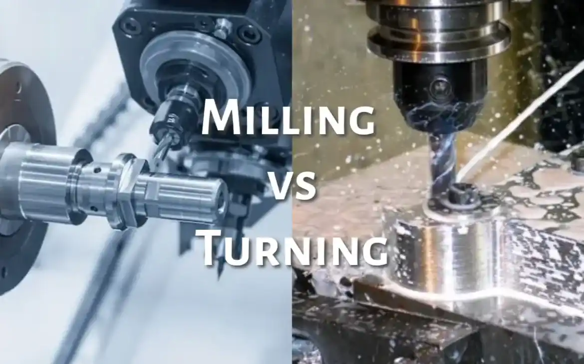 CNC Milling vs. Turning Processes, Applications, and Pros/Cons