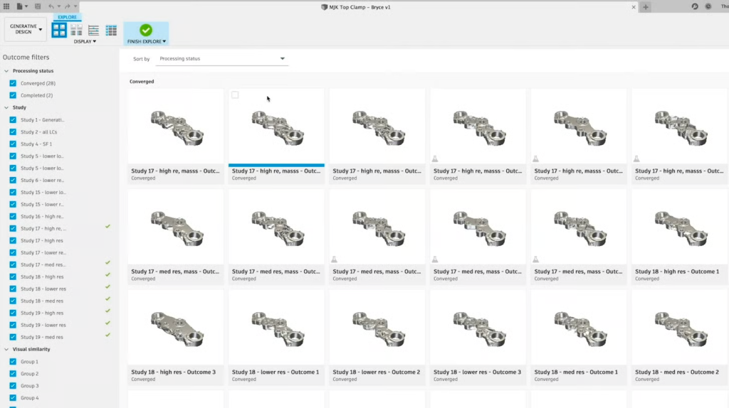 DfAM tool - Autodesk's Fusion 360 Generative Design